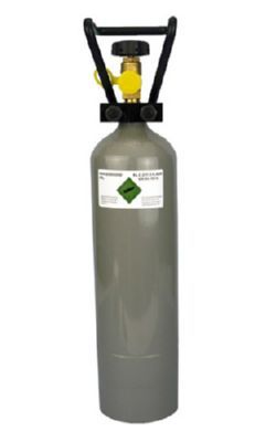 11000003 AQUA LIGHT CO2 Flasche 2,0kg &Oslash; 11,4 x 52,0cm Standfu&szlig; + Cage